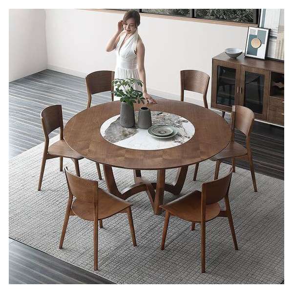 Bàn ăn gỗ công nghiệp B02